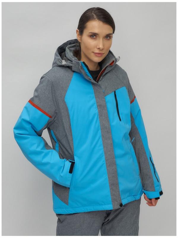 Костюм горнолыжный женский, размер 54, цвет синий