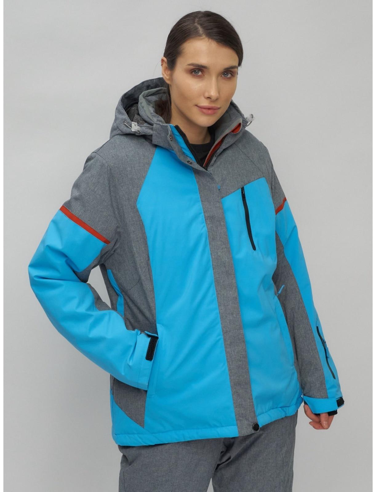 Костюм горнолыжный женский, размер 56, цвет синий