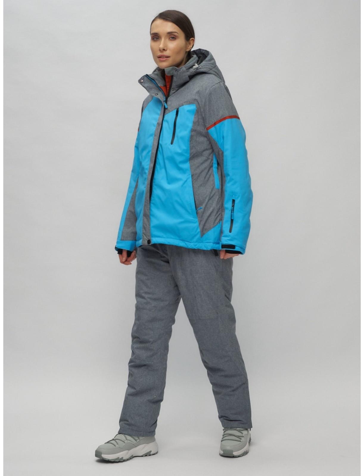 Костюм горнолыжный женский, размер 56, цвет синий