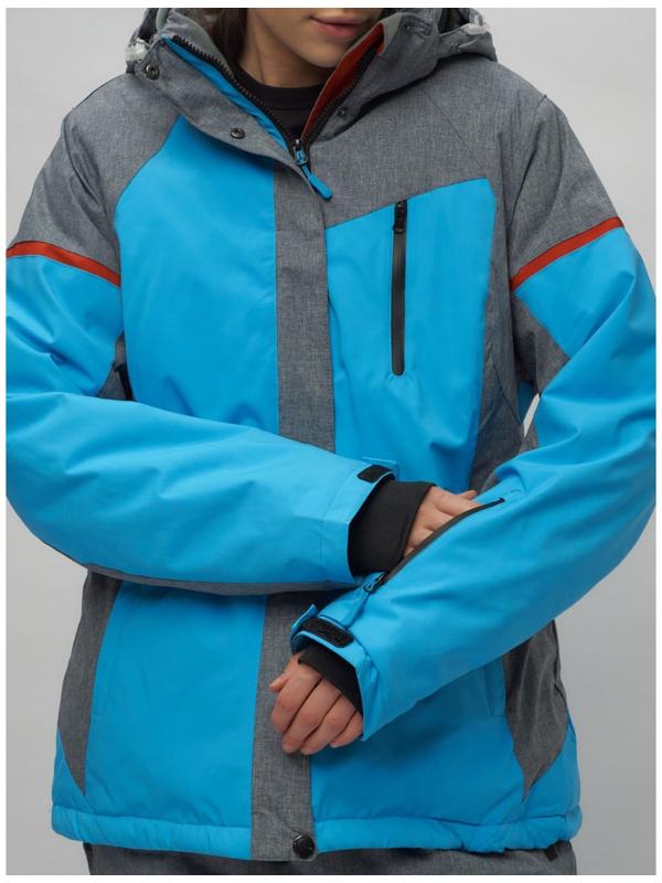 Костюм горнолыжный женский, размер 56, цвет синий