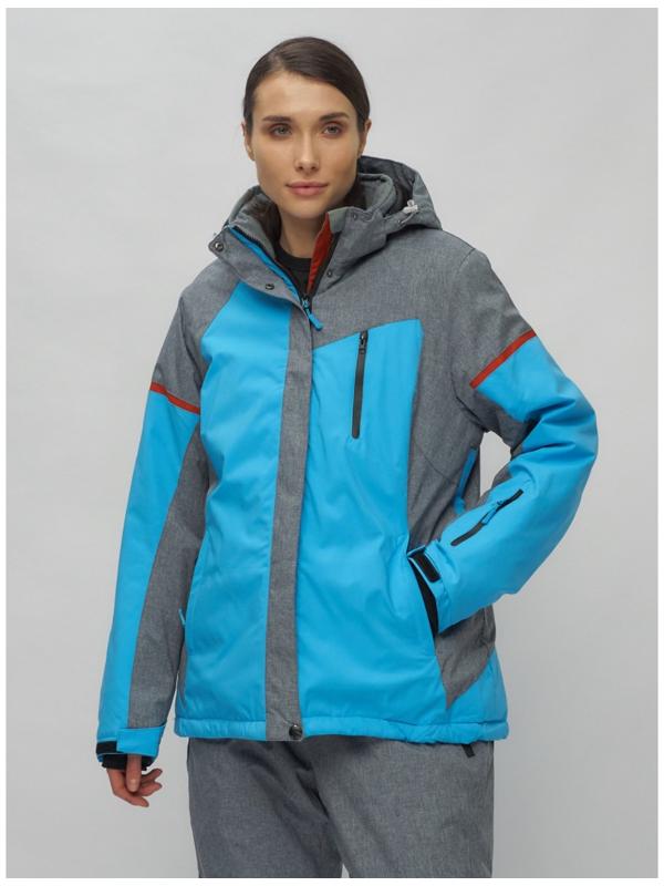 Костюм горнолыжный женский, размер 56, цвет синий