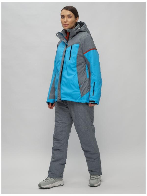 Костюм горнолыжный женский, размер 56, цвет синий