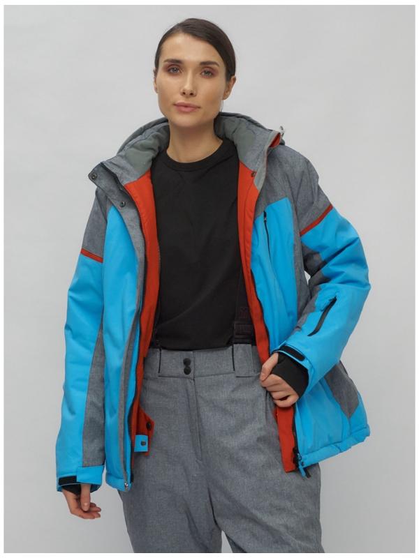 Костюм горнолыжный женский, размер 56, цвет синий