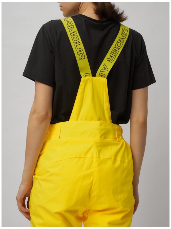 Костюм горнолыжный женский, размер 50, цвет жёлтый