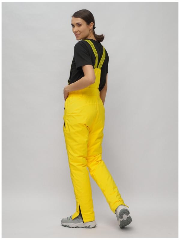 Костюм горнолыжный женский, размер 50, цвет жёлтый