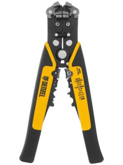 Щипцы для зачистки электропроводов Denzel 17742, функция обрезания проводов, 0.2 - 6 мм2