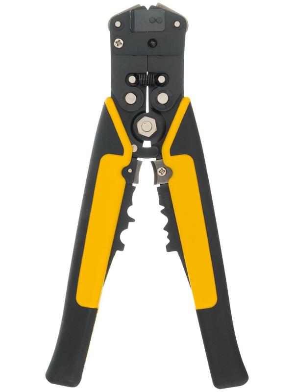 Щипцы для зачистки электропроводов Denzel 17742, функция обрезания проводов, 0.2 - 6 мм2