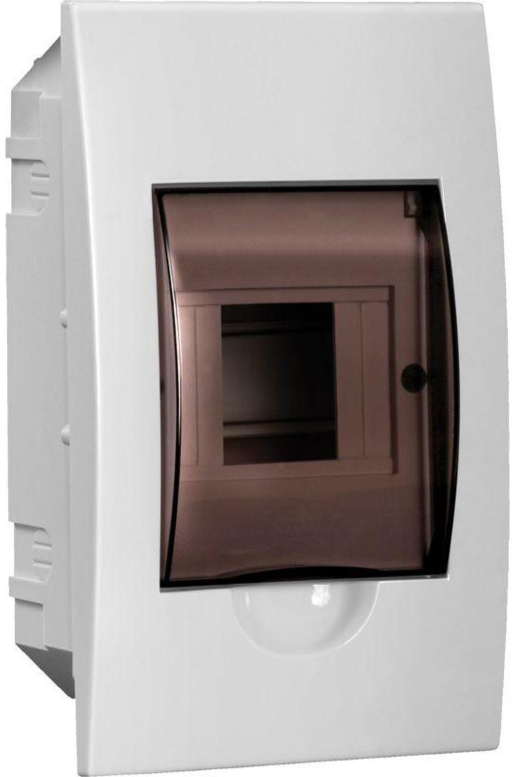 Бокс IEK MKP12-V-04-41-G 4 мод, встраиваемый, пластик, IP41