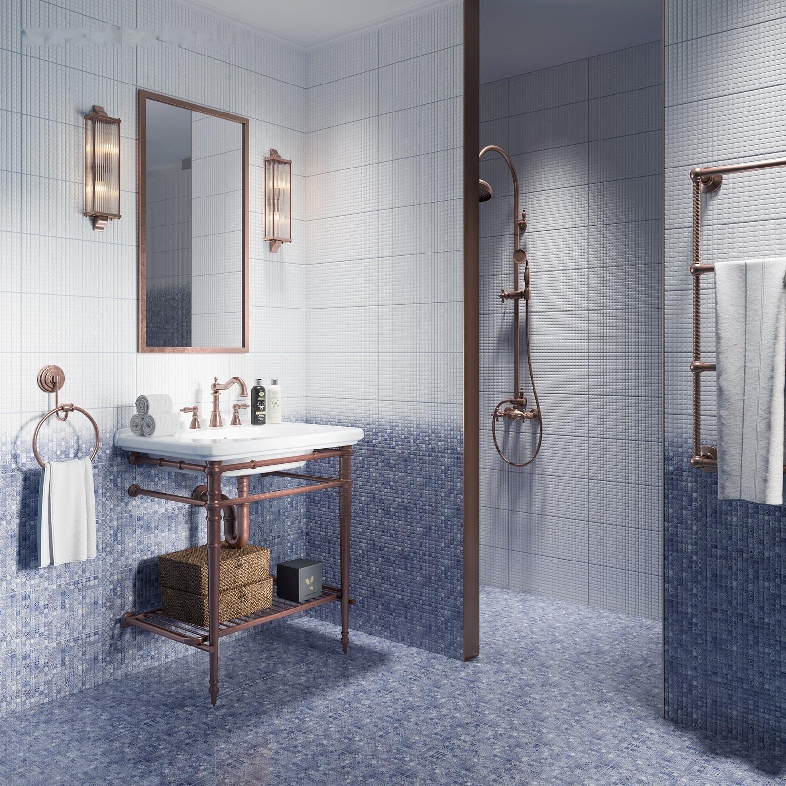 Керамогранит Hammam голубой 42x42 (в упаковке 1,58 м2)