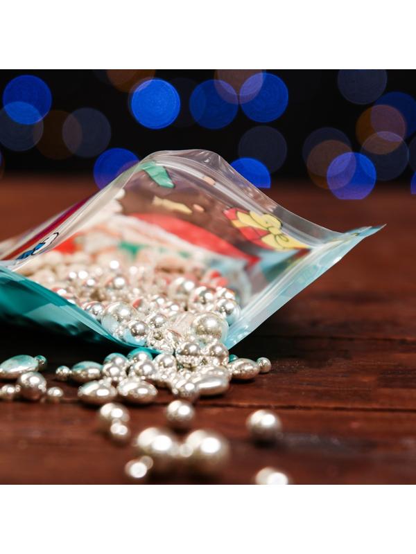 Пакет подарочный, с zip-lock застежкой 13.5 х 13.5 см