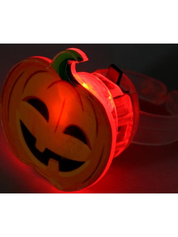 Кольцо с огоньком МИКС Хэллоуин