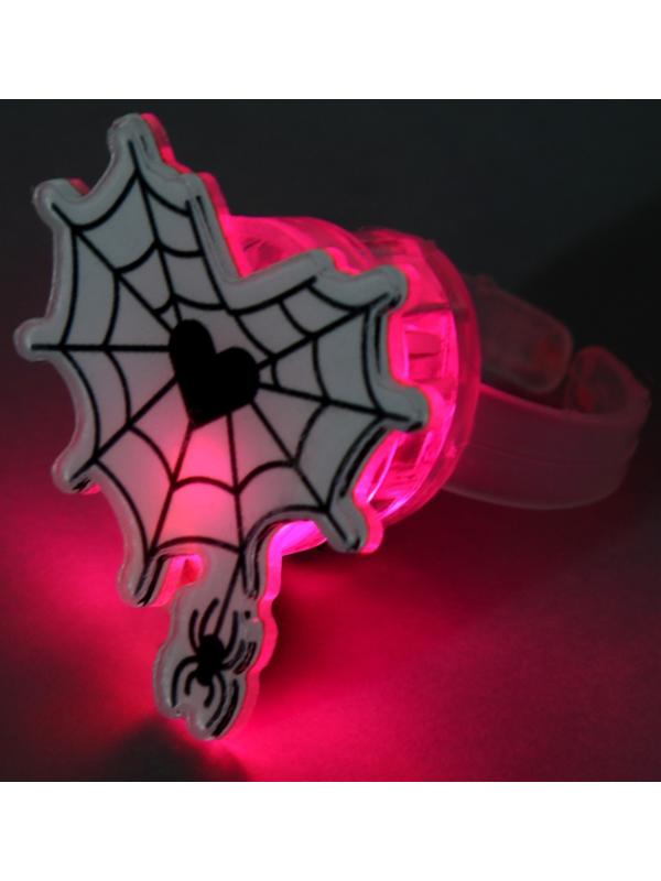 Кольцо с огоньком МИКС Хэллоуин