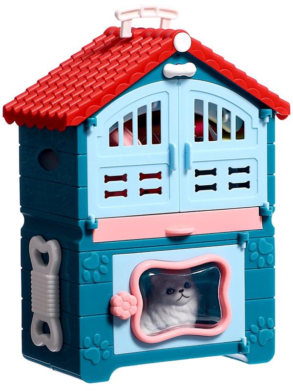 Игровой набор «Кошкин дом», питомец с аксессуарами, МИКС