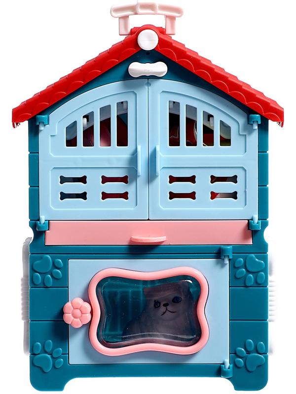 Игровой набор «Кошкин дом», питомец с аксессуарами, МИКС