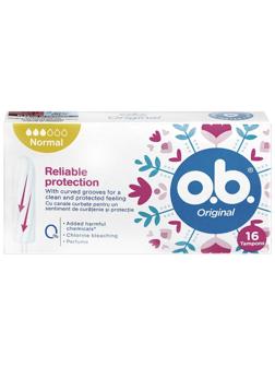 Тампоны гигиенические женские O.B. Original Normal, 16 шт
