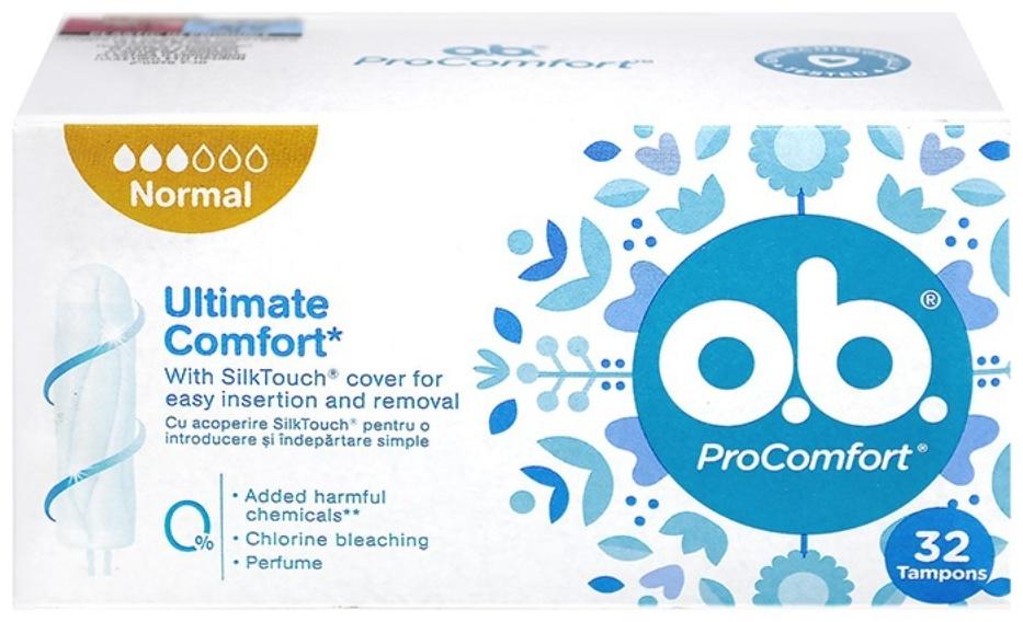 Тампоны гигиенические женские O.B. Pro Comfort Normal, 32 шт