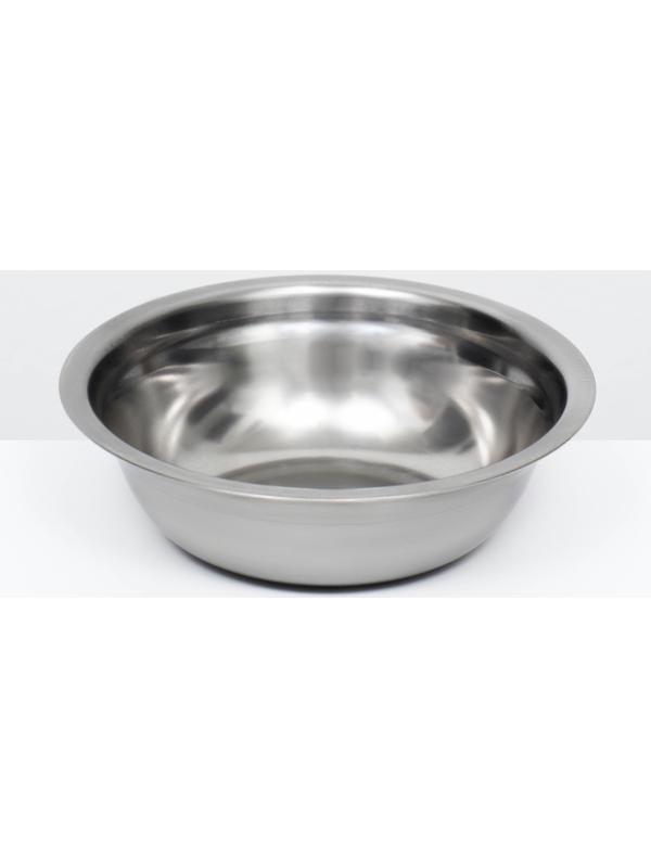 Миска металлическая эконом, 0,4 л, 15 х 4,5 см