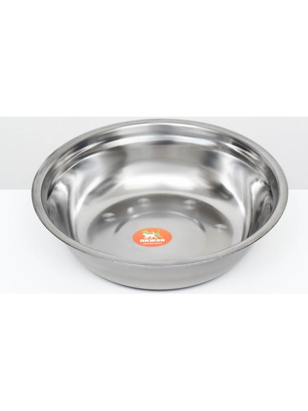 Миска металлическая эконом, 1,5 л, 25 х 6 см