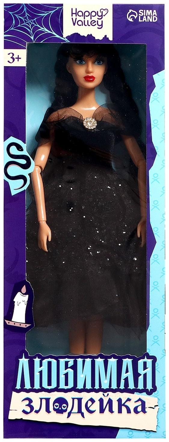Кукла-модель шарнирная «Любимая злодейка» с косичками