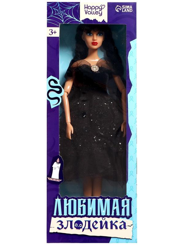 Кукла-модель шарнирная «Любимая злодейка» с косичками