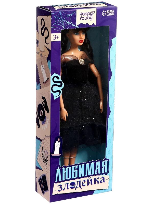 Кукла-модель шарнирная «Любимая злодейка» с косичками