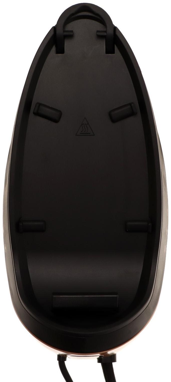 Парогенератор Sakura SA-3065CBK, 2400 Вт, керам. подошва, 1.1 л, 130г/мин, чёрно-золотой