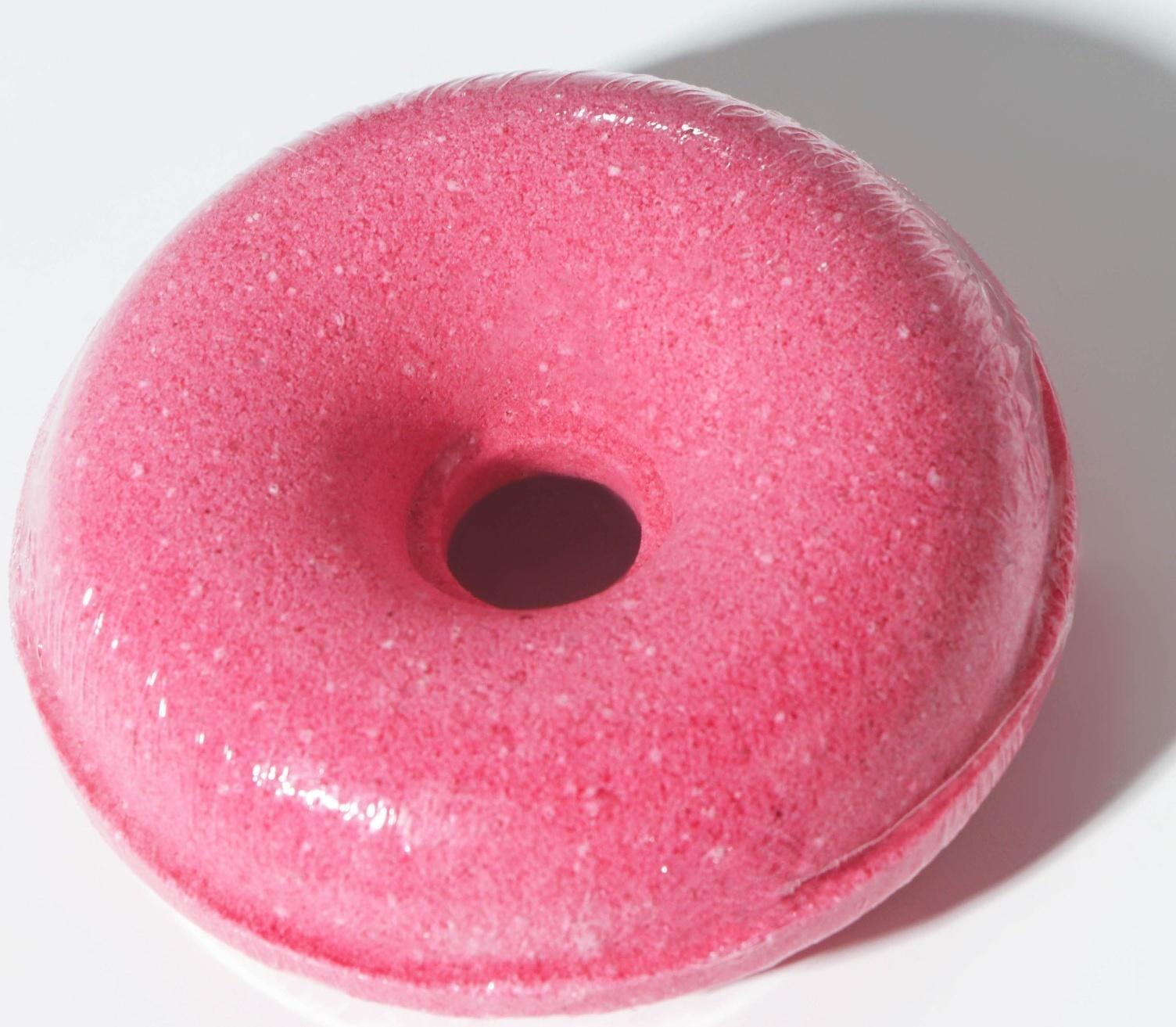 Бомбочка-пончик для ванны «Нежность», аромат вишня 130 г