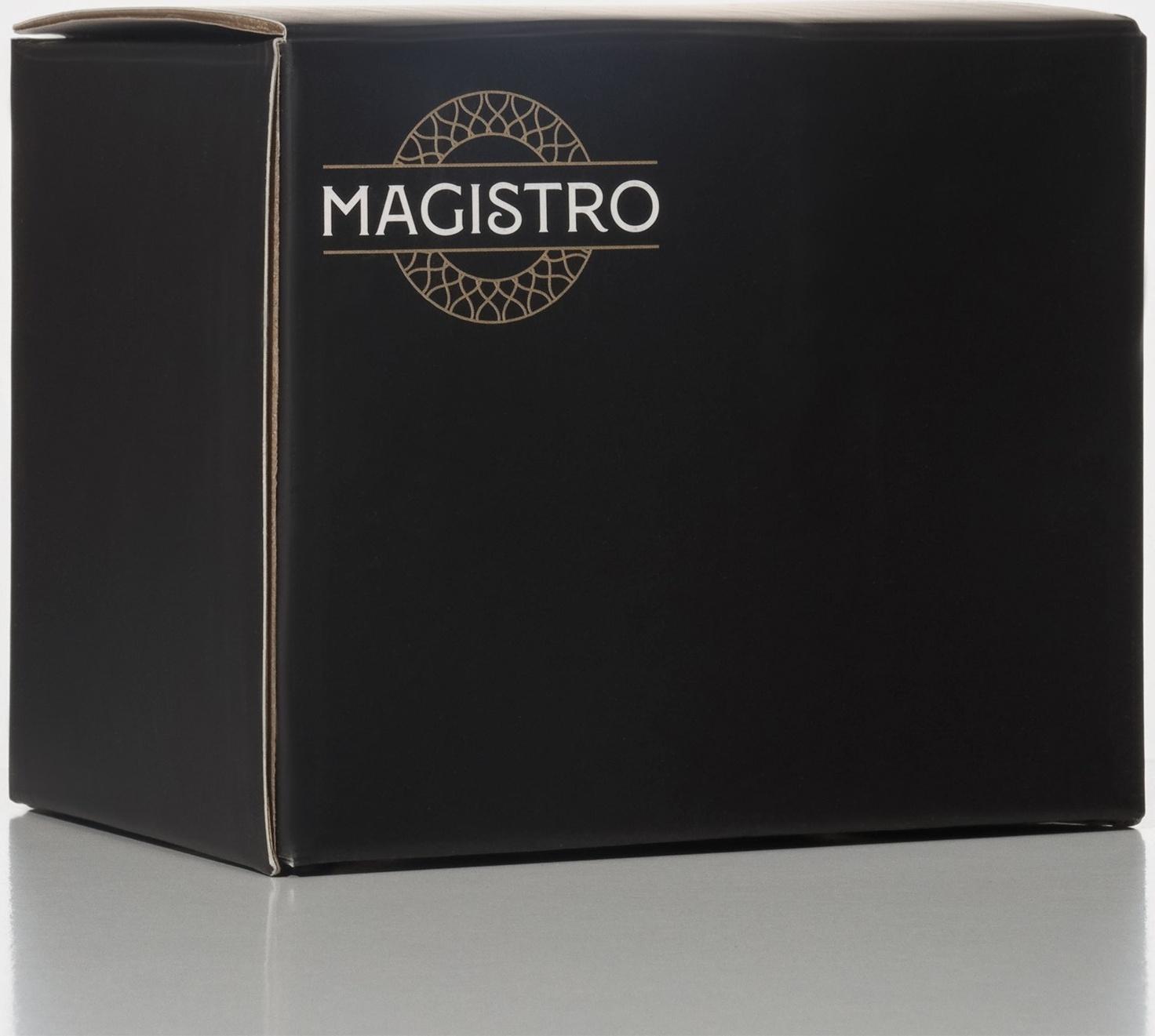 Кружка стеклянная Magistro «Сара», 380 мл, 9×12,5 см