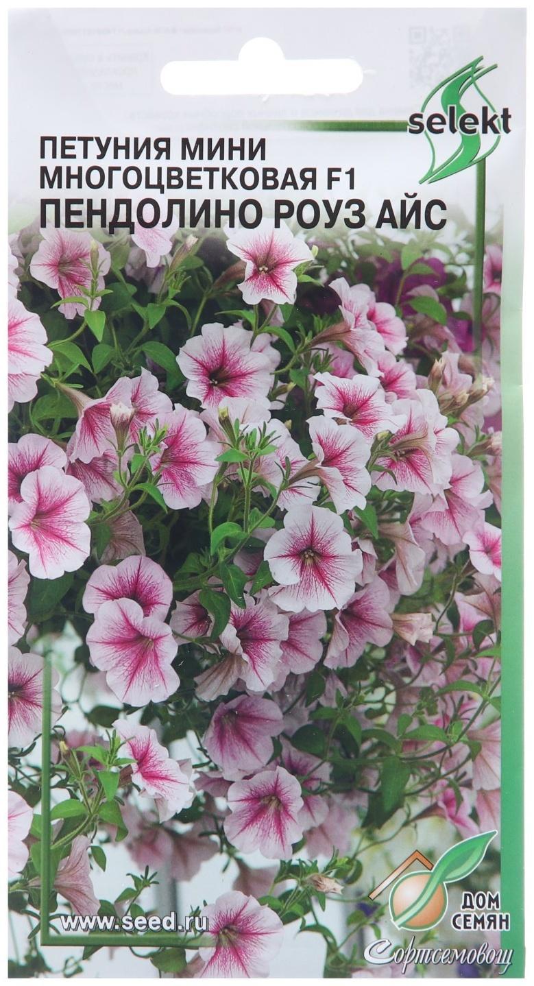 Семена цветов Петуния мини многоцветковая 