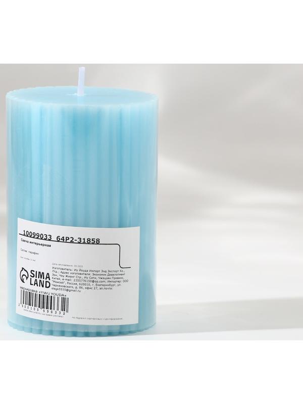 Свеча столбик интерьерная 