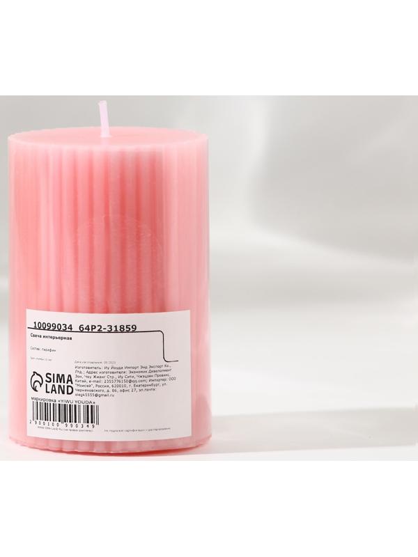 Свеча столбик интерьерная 