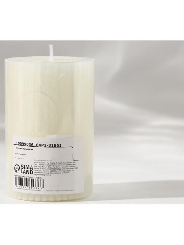 Свеча столбик интерьерная 