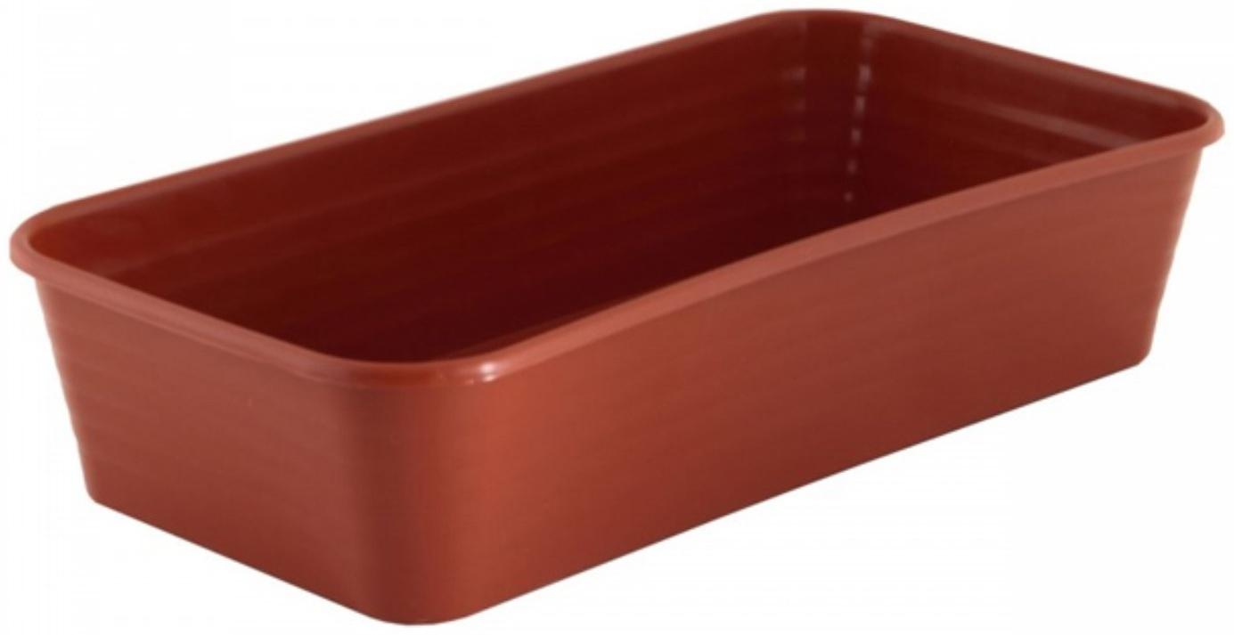 Ящик дла рассады, 48 × 24 × 7 см, коричневый