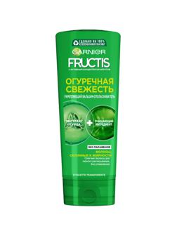 Бальзам - ополаскиватель Garnier Fructis Укреп Огур Свеж, скл к жир, 387мл