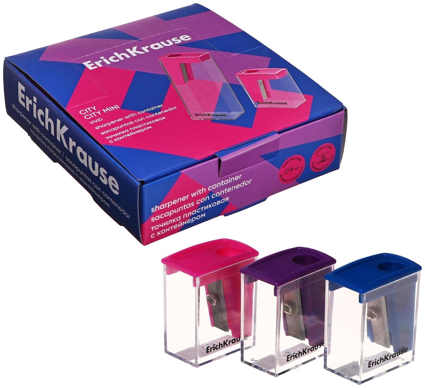 Точилка 1 отверстие ErichKrause 