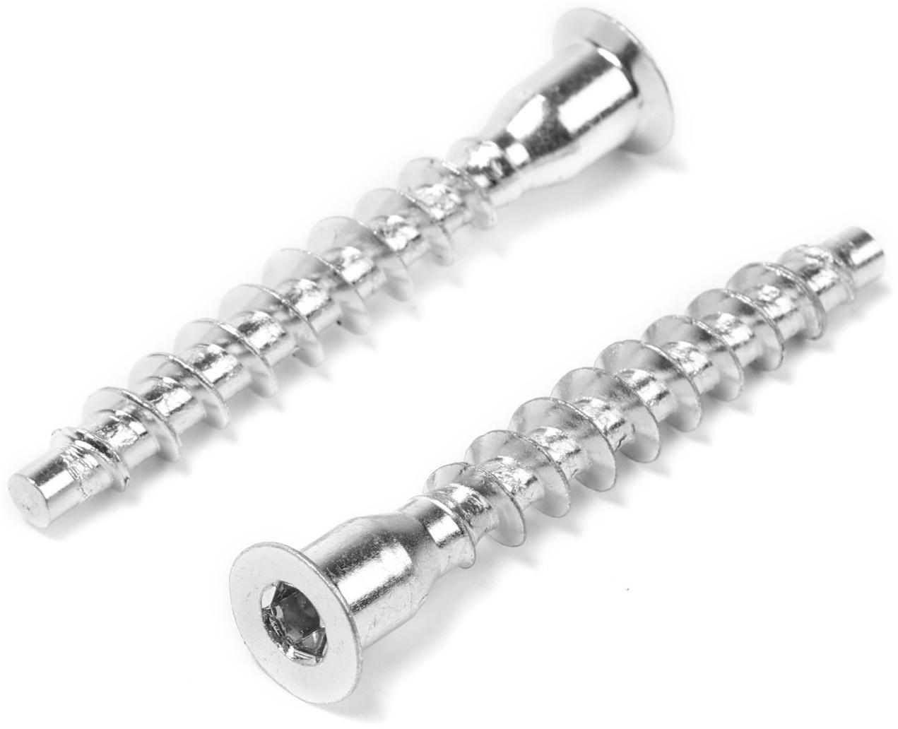 Винт-конфирмат с внутренним шестигранником 7х50 мм, 20 шт