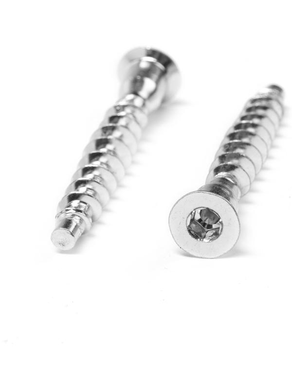 Винт-конфирмат с внутренним шестигранником 7х50 мм, 20 шт