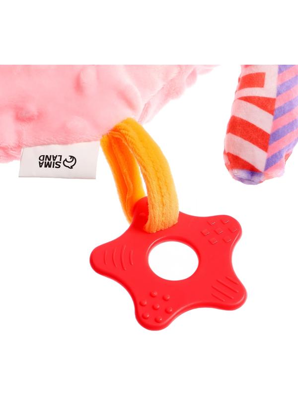 Комфортер для новородженных «Зайчик Сплюша», с прорезывателем