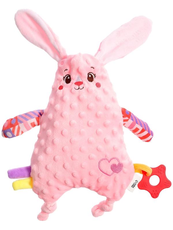 Комфортер для новородженных «Зайчик Сплюша», с прорезывателем