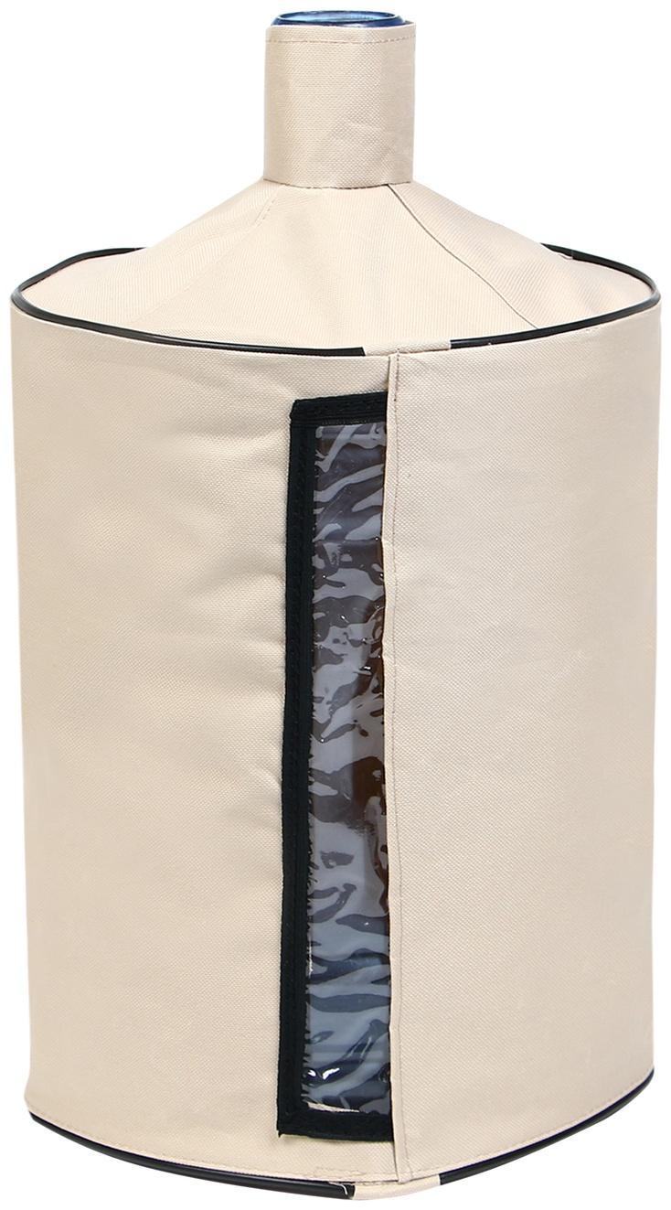 Чехол для бутылей, 19 л, под помпу, оксфорд, бежевый