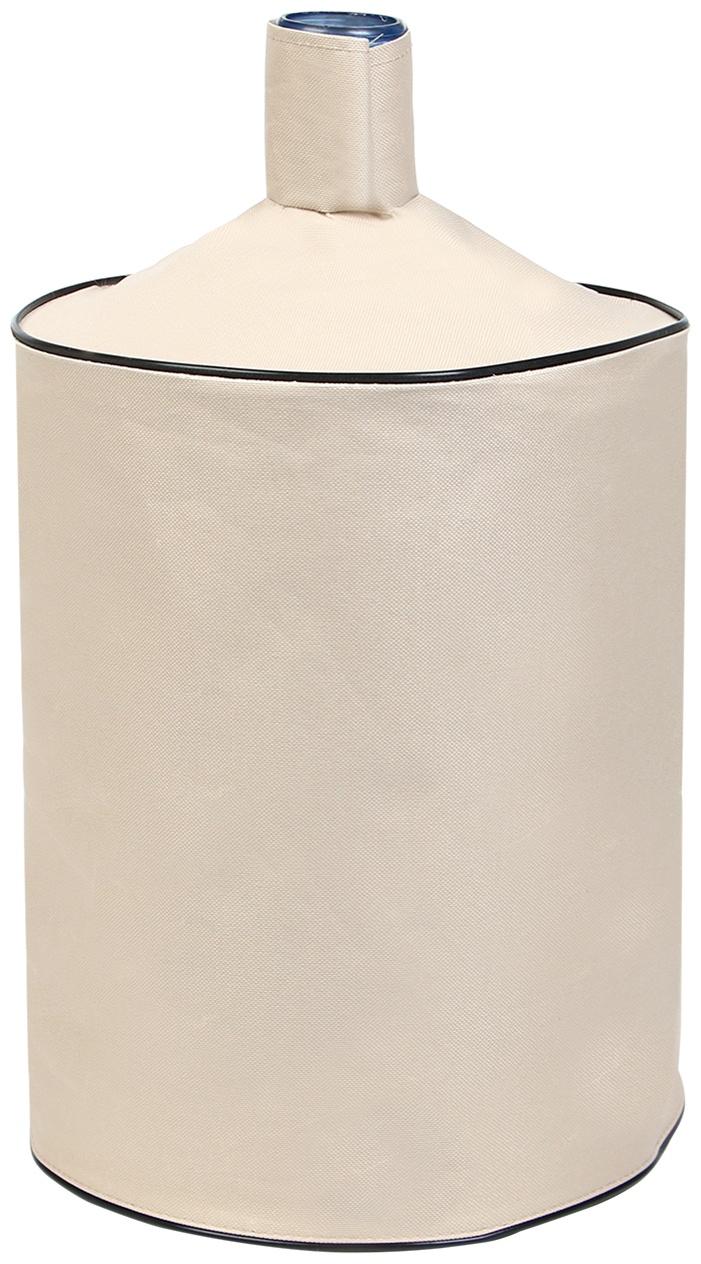 Чехол для бутылей, 19 л, под помпу, оксфорд, бежевый