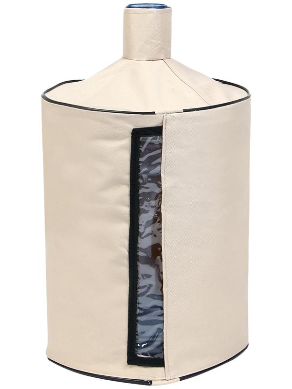 Чехол для бутылей, 19 л, под помпу, оксфорд, бежевый