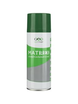Клей - спрей MATREX для ткани, поролона, кожи, войлока, пластика, 520 мл