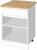 Шкаф напольный Зара 1 ящик 1 ств 600х600х850 белый