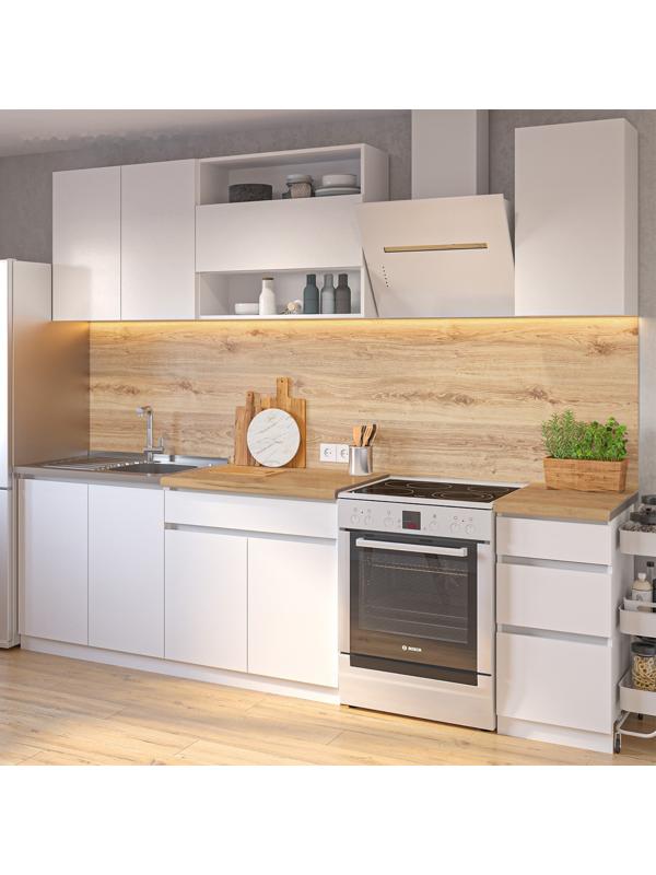 Шкаф напольный Зара 1 ящик 1 ств 600х600х850 белый