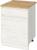 Шкаф напольный Зара 1 ящик 1 ств 600х600х850 крафт белый