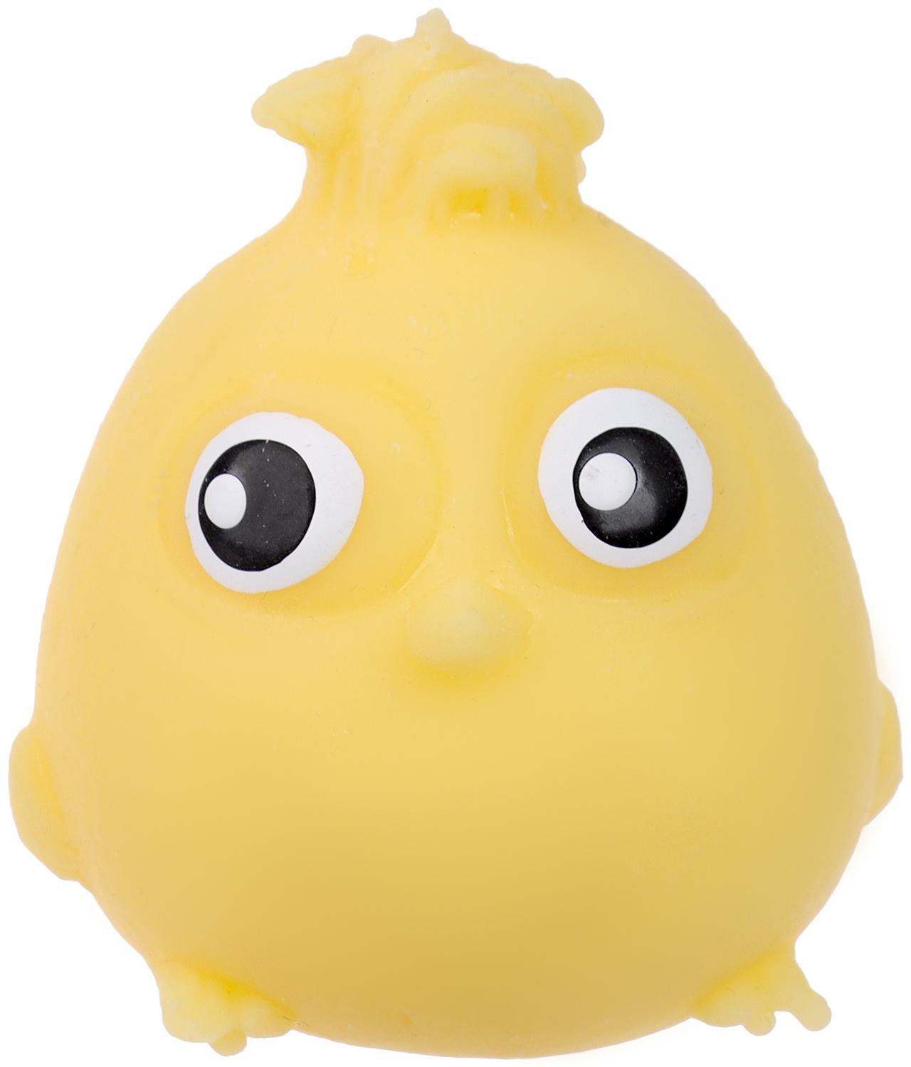 Мялка «Птенец» с пастой, цвета МИКС