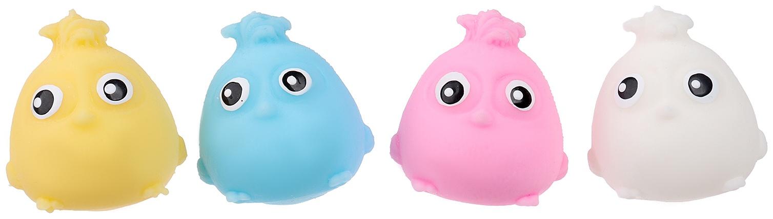 Мялка «Птенец» с пастой, цвета МИКС