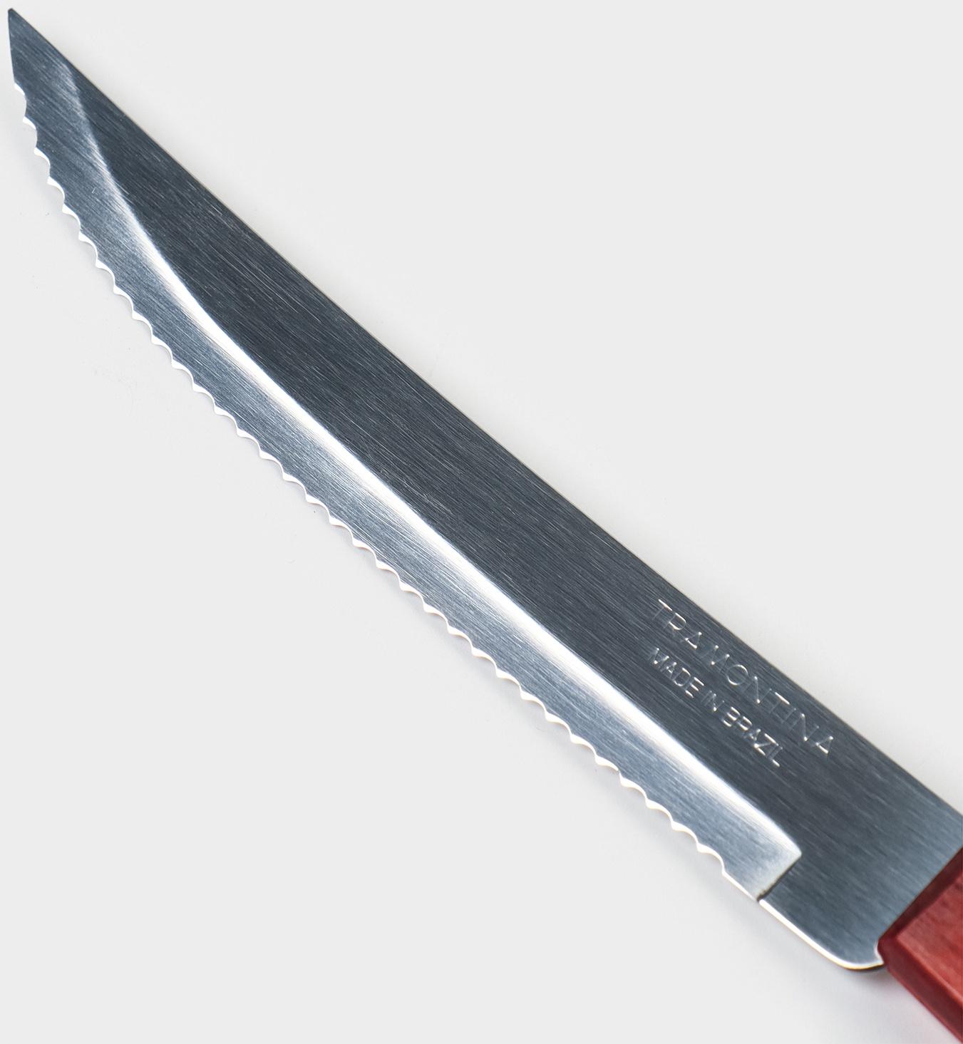 Нож кухонный для мяса TRAMONTINA Polywood, лезвие 12,5 см