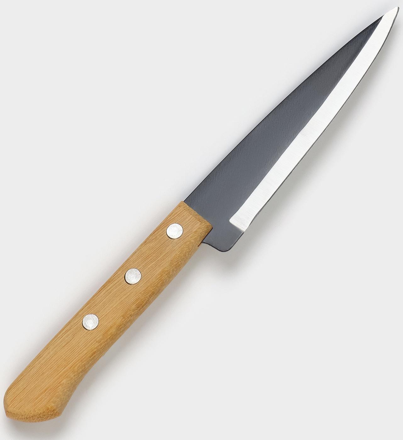 Нож кухонный поварской TRAMONTINA Carbon поварской, лезвие 12,5 см